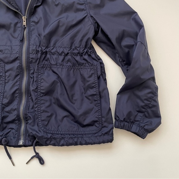 TOMMY HILFIGER Navy Blue Utility Full Zip Windbreaker Size XXS - Picture 10 of 13